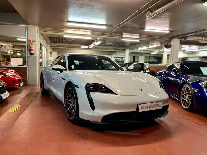 Porsche Taycan 4S 571 94KWH AVEC BATTERIE PERFORMANCE P Gris Glacier de 2022