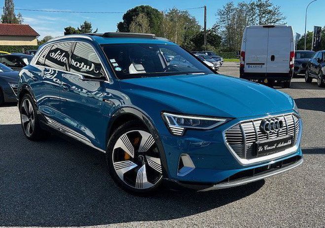 Audi e-tron 55 408CH EDITION ONE E-QUATTRO 9CV Bleu F de 2019