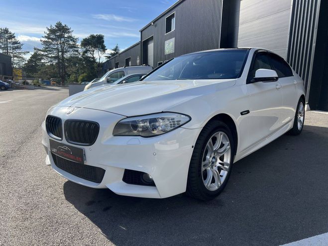 Cliquer pour voir la photo suivante BMW Serie 5 V (F10) 525dA xDrive 218ch M Sport BLANC de 2013