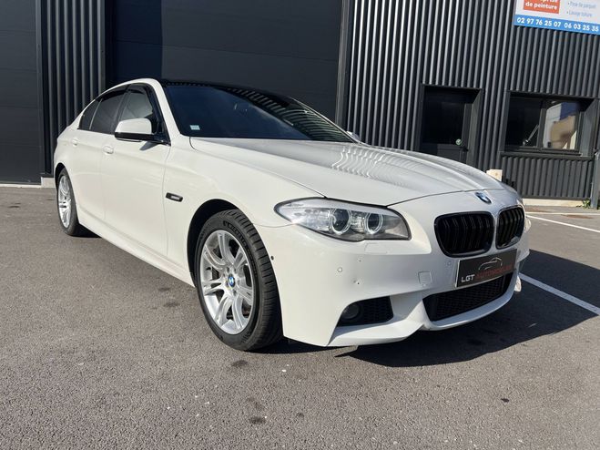 BMW Serie 5 V (F10) 525dA xDrive 218ch M Sport BLANC de 2013