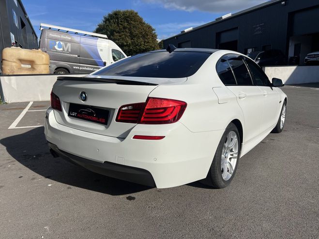 BMW Serie 5 V (F10) 525dA xDrive 218ch M Sport BLANC de 2013