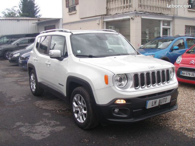 Jeep Renegade 1.4 MULTIAIR S&S 140 LIMITED MSQ6 Blanc de 2015