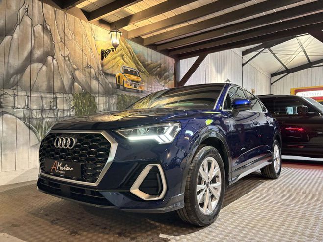 Audi Q3 SPORTBACK 40 TDI 200 CV SLINE QUATTRO S- Bleu de 2022