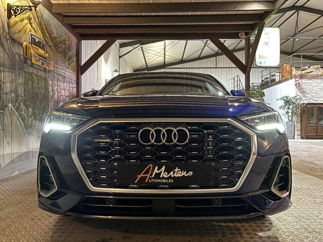 Audi Q3 SPORTBACK 40 TDI 200 CV SLINE QUATTRO S- Bleu de 2022