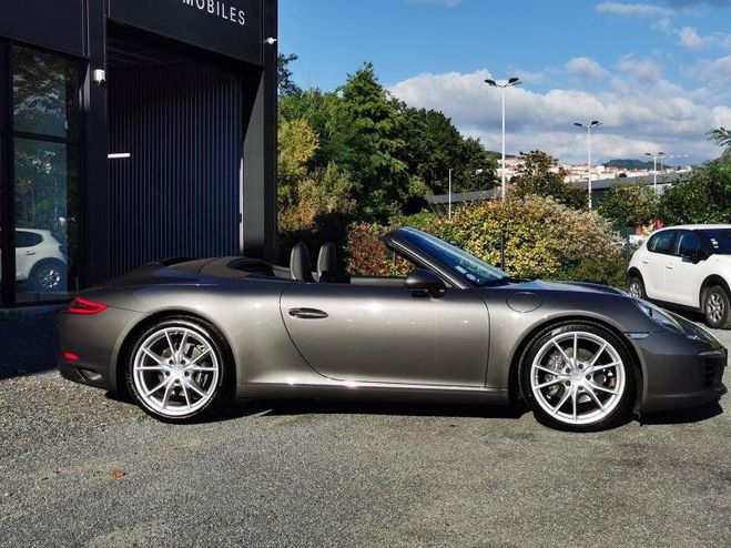 Porsche 911 Cabriolet 3.0 370ch PDK Gris Quartz de 2017