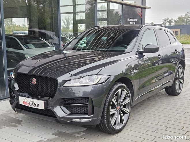 Jaguar F Pace V6 3.0D 300CH R-SPORT 4X4 BVA8 Gris de 2017