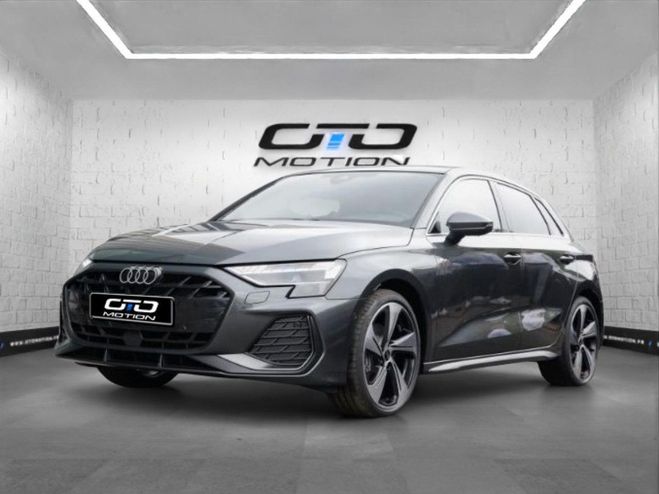 Cliquer pour voir la photo suivante Audi A3 Sportback TDI 150 S tronic 7 S line Gris Daytona de 2024