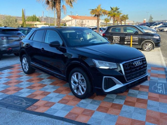 Audi Q2 35 TFSI 150 S-TRONIC S-LINE Ext GPS Cam Noir de 2023