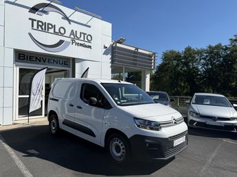  Voir détails -Citroen Berlingo 1.6 BlueHDi - 75 Fourgon M Club 1000 kg  à Brive-la-Gaillarde (19)