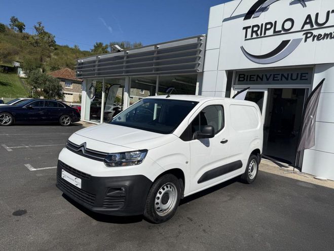 Citroen Berlingo Citroen Berlingo 1.6 BlueHDi - 75 Fourgon M Club 1000 kg  BLANC de 2019