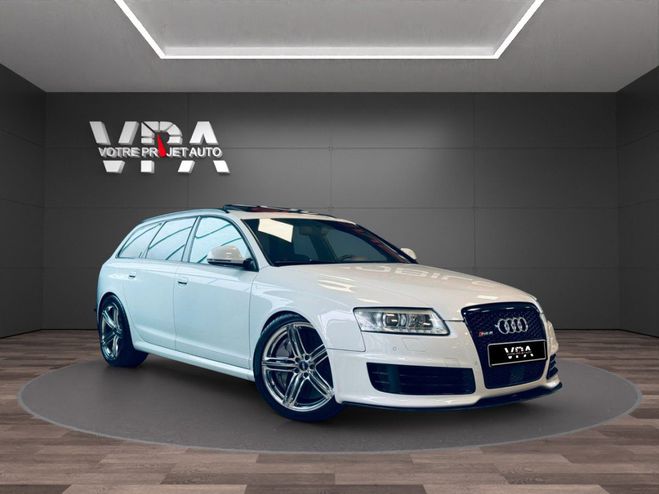 Audi RS6 Avant  5.0 TFSI V10  700ch ABT  Quatt Blanc de 2010