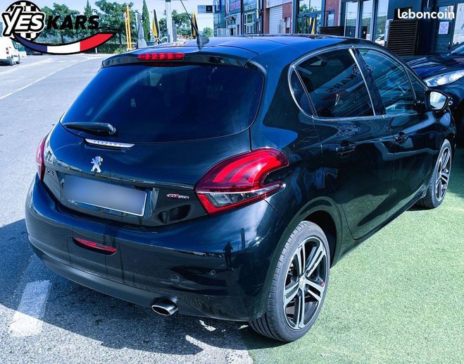 Peugeot 208 1.2 PureTech 110ch GT Line S&S 5p-COURRO Noir de 2016