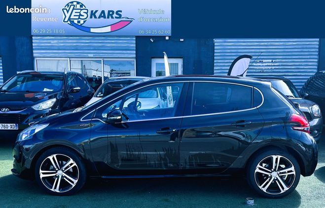 Peugeot 208 1.2 PureTech 110ch GT Line S&S 5p-COURRO Noir de 2016