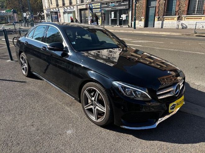 Mercedes Classe C 180 D 122CH AMG LINE 9G-TRONIC NOIR de 2018