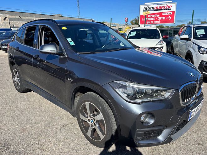 BMW X1 (E84) (2) SDRIVE20D BUSINESS BVA8 Gris fonc de 2016
