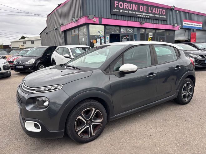 Citroen C3 III 1.2 L 82 S&S FEEL BELLE Gris anthracite de 2017