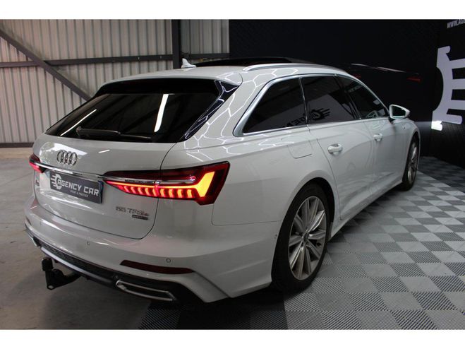 Audi A6 Avant Quattro 55 TFSI E S LINE TRES BEL  Blanc nacr de 2021