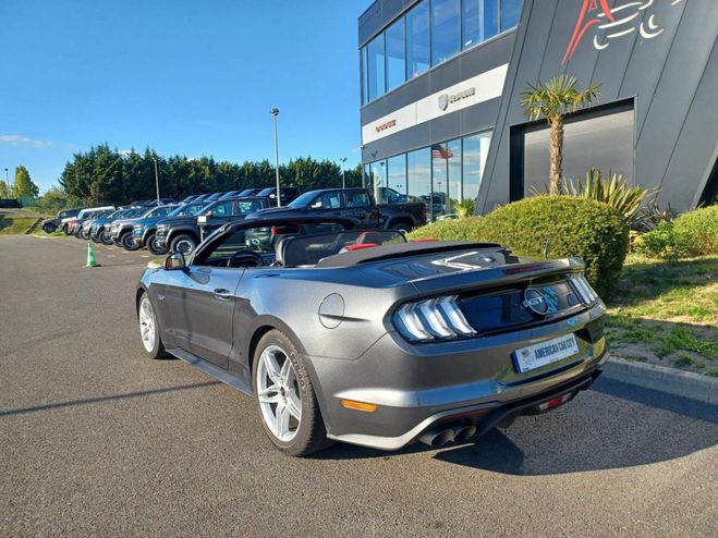 Ford Mustang GT CABRIOLET V8 5.0L - PAS DE MALUS Gris de 2018
