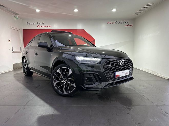 Cliquer pour voir la photo suivante Audi Q5 Sportback 55 TFSIe 367 S tronic 7 Quattr NOIR MYTHIC METALLISE de 2024