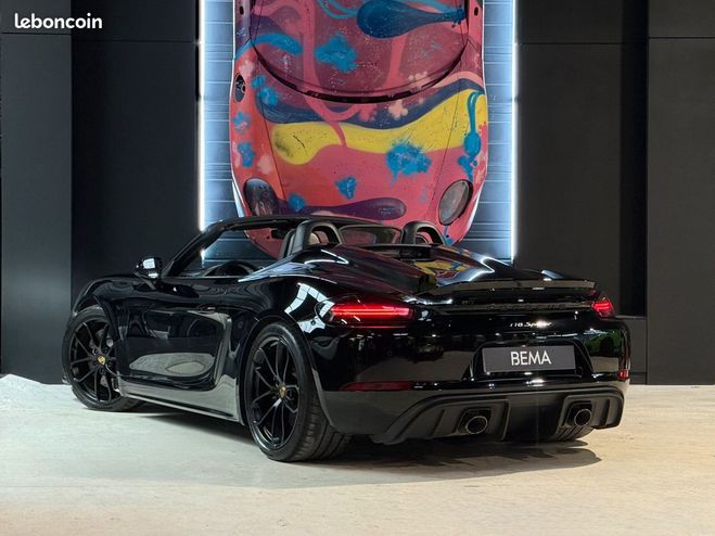 Porsche 718 BOXSTER SPYDER 420ch | 2me Main Burmest Noir de 2021
