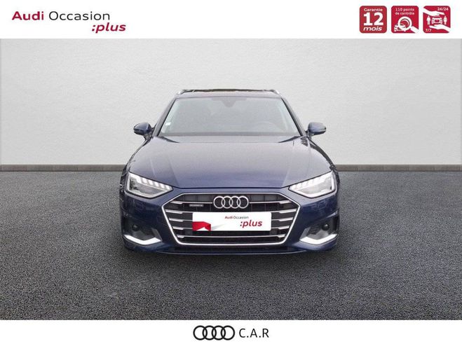 Audi A4 Avant 40 TDI 190 S tronic 7 Quattro Avus Bleu de 2020