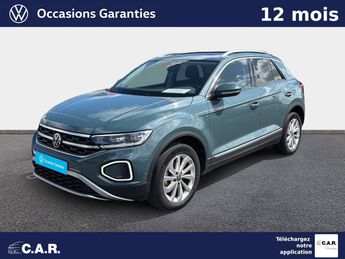  Voir détails -Volkswagen T Roc 1.5 TSI EVO 150 Start/Stop BVM6 Style à  La Rochelle (17)