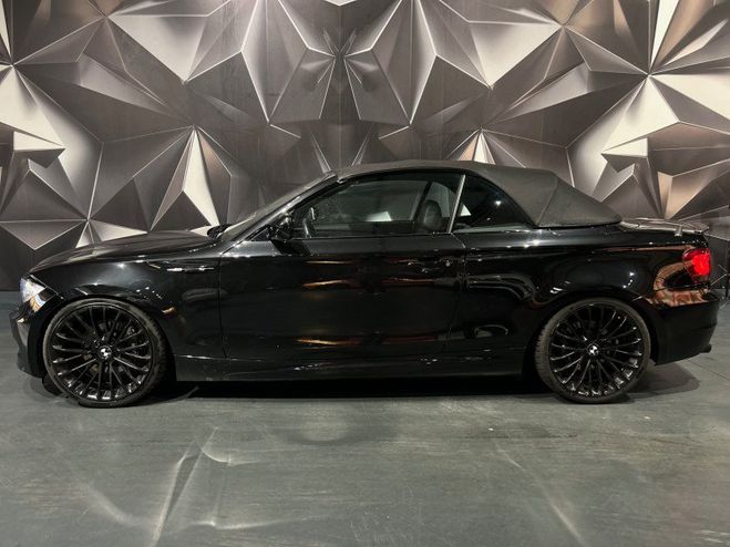 BMW Serie 1 CABRIOLET (E88) 123DA 204CH EXCELLIS Noir de 2012