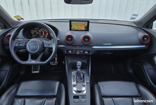 Audi S3 SPORTBACK 2.0 TFSI 310ch QUATTRO S-TRONI Noir de 2018
