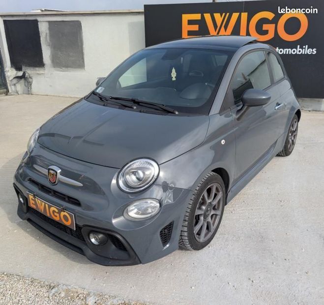 Cliquer pour voir la photo suivante Abarth 500 FIAT 595 1.4 T 145 TURISMO-TOIT OUVRANT- Gris de 2019