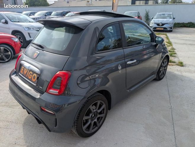 Abarth 500 FIAT 595 1.4 T 145 TURISMO-TOIT OUVRANT- Gris de 2019