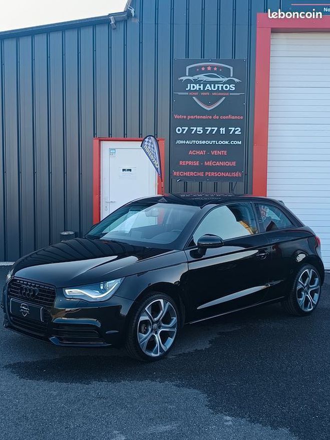 Audi A1 1.2 tfsi 86ch kit chaine neuf garantie 1 Noir de 2012