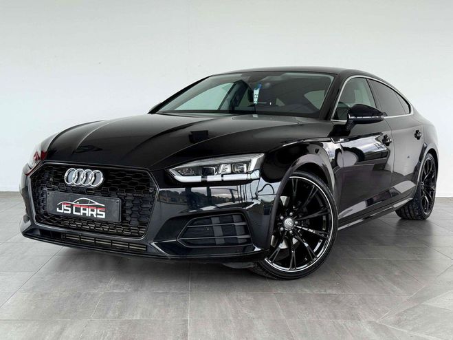 Audi A5 Sportback 2.0TFSI SPORT-GPS-CUIR-PDC-ATT Noir de 2019