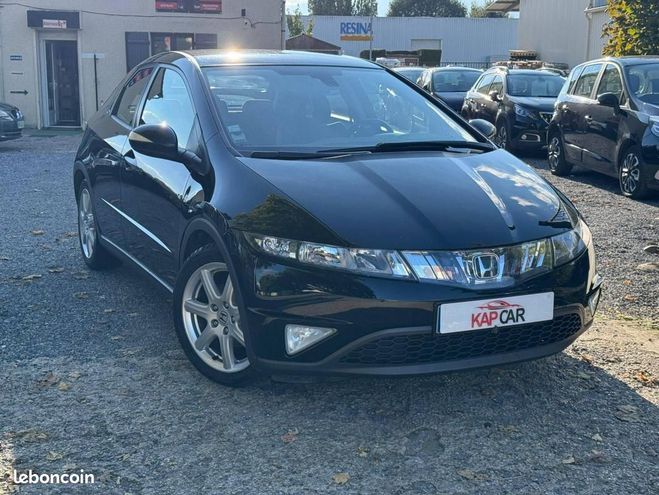 Honda Civic VIII 2.2 i-CTDi Sport Navi FAP 5p Noir de 2008