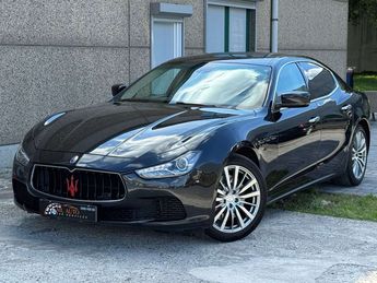  Voir détails -Maserati Ghibli 3.0 V6 S 1Main Faible Km Gps Xnon Cuir  à Grimbergen (18)