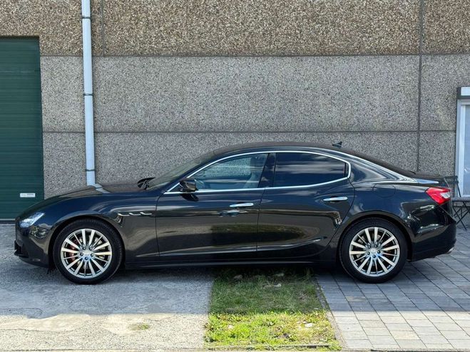 Maserati Ghibli 3.0 V6 S 1Main Faible Km Gps Xnon Cuir  Noir Mtallis de 