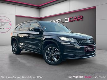  Voir détails -Skoda Kodiaq 2.0 TDI DSG7 7pl Sportline Toit Ouvrant  à Houssen (68)