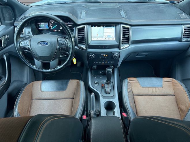 Ford Ranger DOUBLE CABINE 3.2 TDCi 200 4X4 BVA6 WILD Blanc de 2017
