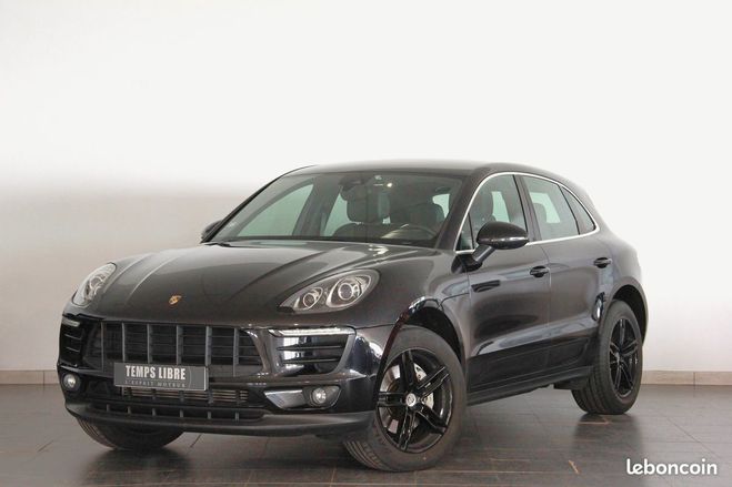 Porsche Macan s diesel Noir de 2017
