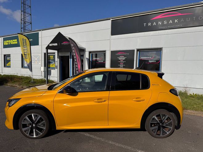 Peugeot 208 PureTech 100 SS EAT8 GT Line Jaune de 2019