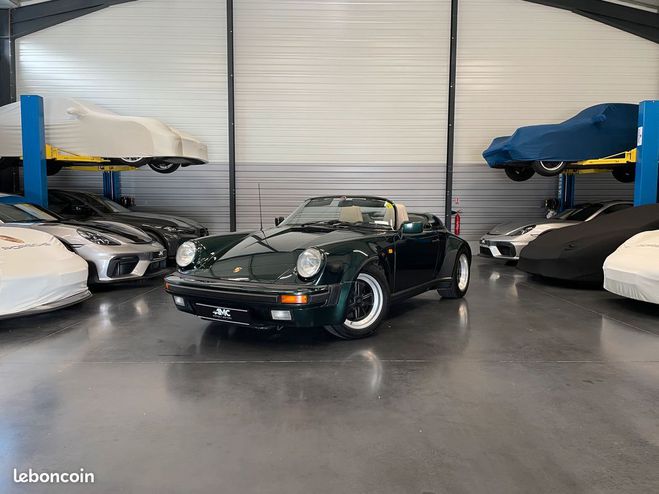 Porsche 911 Speedster 3.2L ? Turbo Look Forest Green Vert de 1989