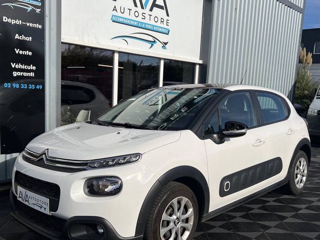 Citroen C3 III 1.5 BlueHDi 100ch S&S Shine BLANC de 2020