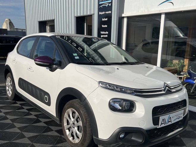 Citroen C3 III 1.5 BlueHDi 100ch S&S Shine BLANC de 2020