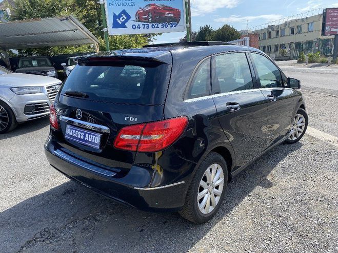 Mercedes Classe B 180 CDI BlueEFFICIENCY 7-G DCT A Noir de 2012