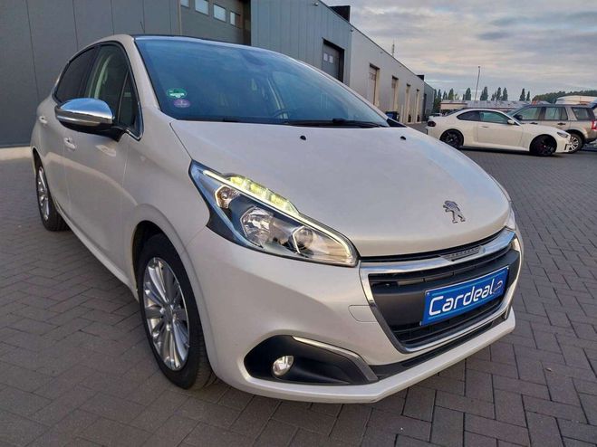 Peugeot 208 Allure-TOIT.PANO-GPS-BLUETOOTH-GARANTIE. Blanc Mtallis de 