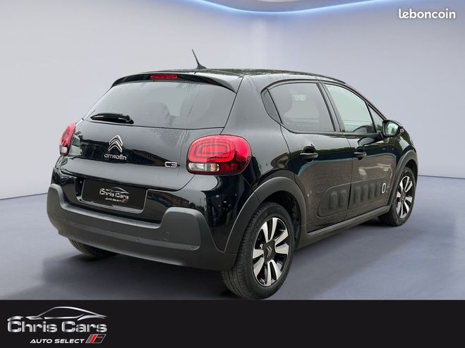 Citroen C3 1.2 VTI 82cv SHINE GARANTIE 12 MOIS Noir de 2019
