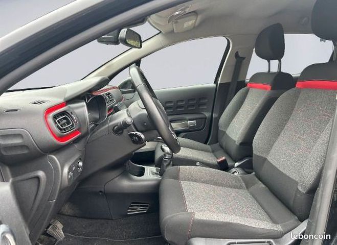 Citroen C3 1.2 VTI 82cv SHINE GARANTIE 12 MOIS Noir de 2019
