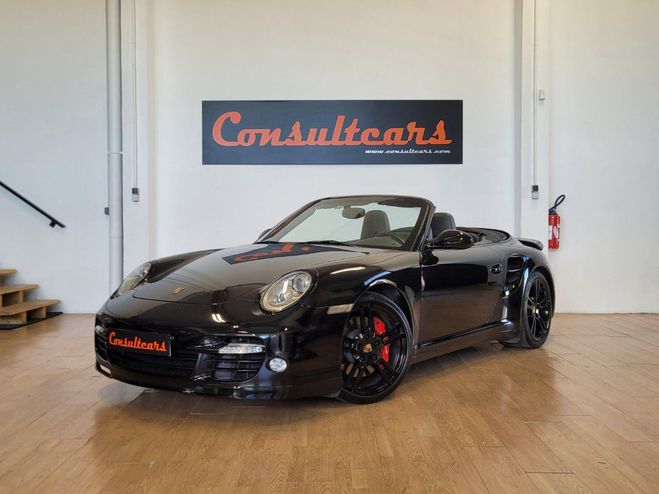 Porsche 911 997 turbo - pdk - cabriolet - 3.8 l - 50 NOIR de 2010