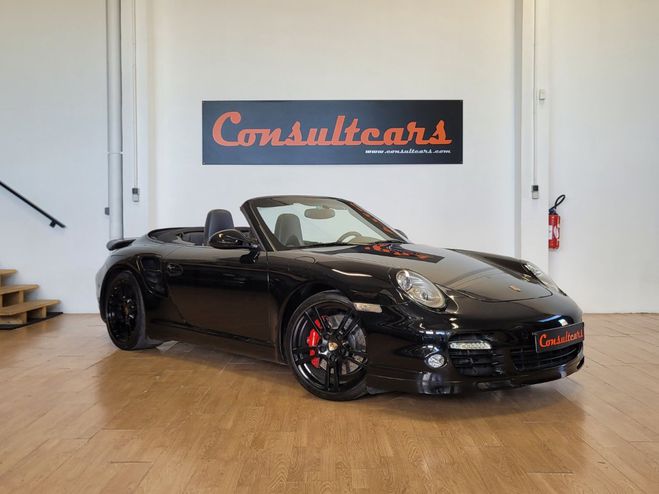 Porsche 911 997 turbo - pdk - cabriolet - 3.8 l - 50 NOIR de 2010
