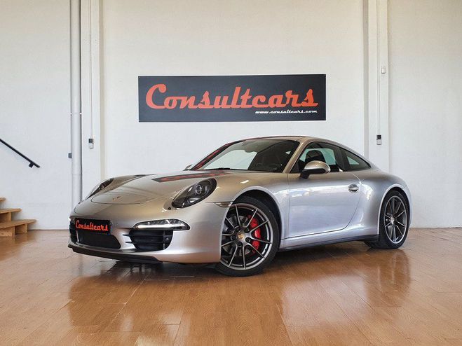 Porsche 911 991 CARRERA 4S - 3.8 - 400 CV GRIS ARGENT PLATINE METAL de 2013