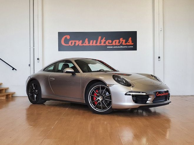 Porsche 911 991 CARRERA 4S - 3.8 - 400 CV GRIS ARGENT PLATINE METAL de 2013
